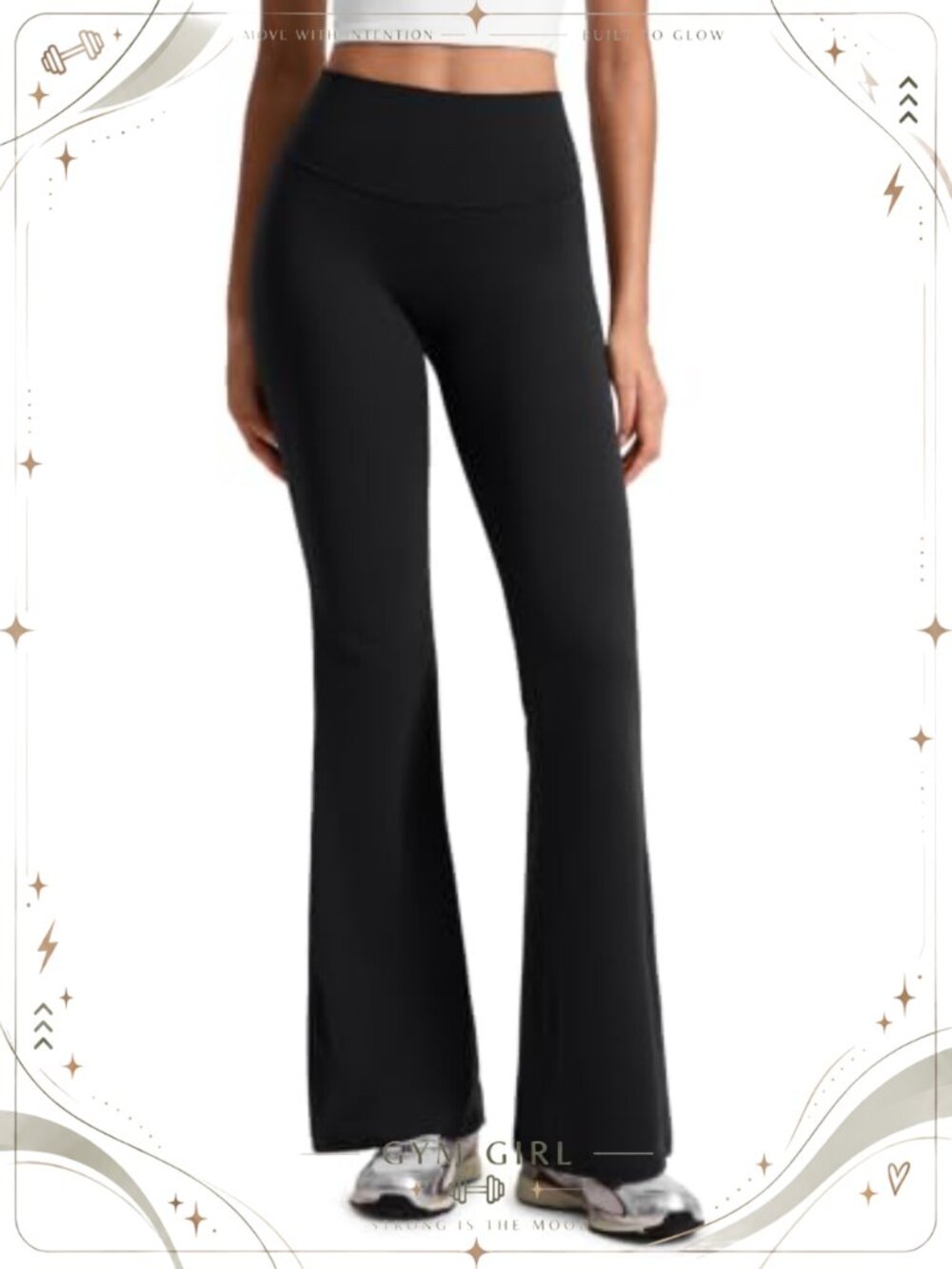 CRZ YOGA Softretch High Rise Flare Leggings Yoga Pants 29 Inseam